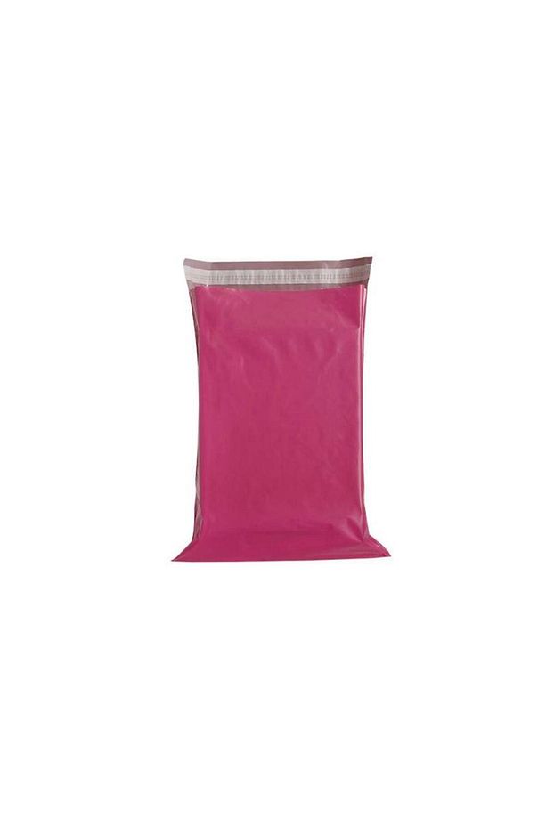 Pembe Renkli Cepsiz Kargo Poşeti 24 Cm X 30 Cm X 5 Cm | 100 Adet - 3