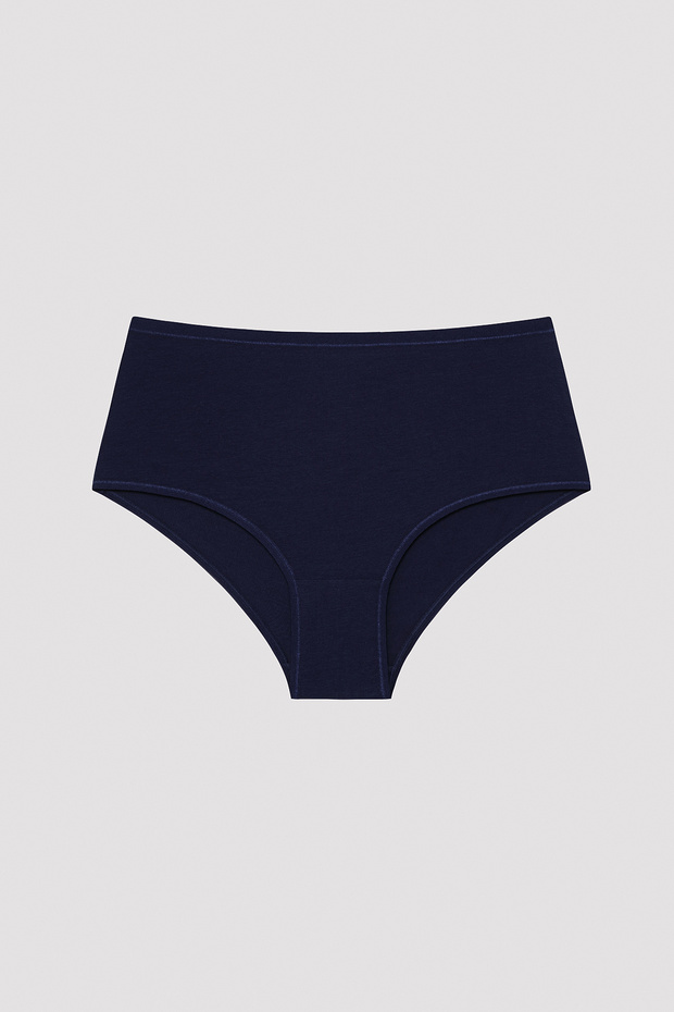 Indigo Night Çok Renkli 3lü Yüksek Bel Slip - 3