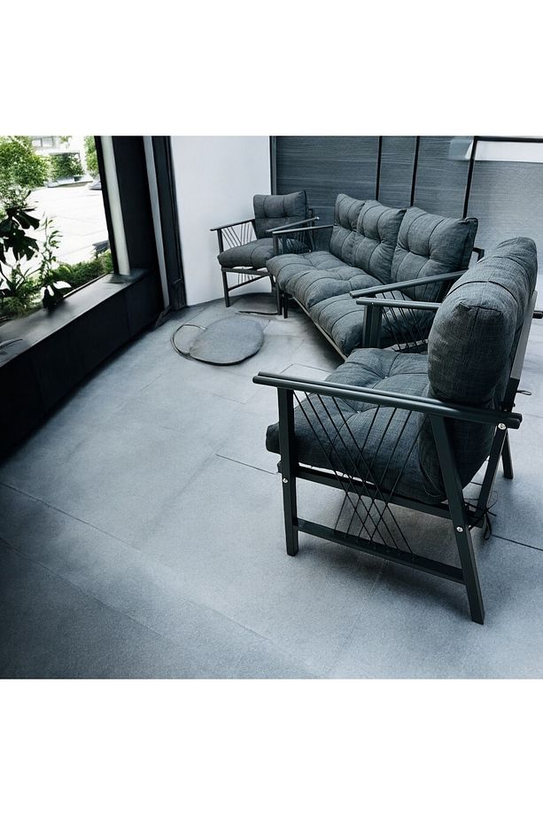 Lüx Bahçe Balkon Mobilyası , Koltuk Takımı , Cafe 3-1-1 - 7