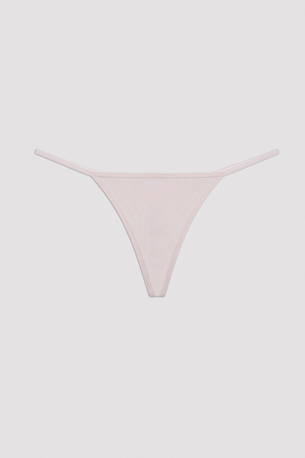 Essentials Multicolored 3-Piece String Panties - 4