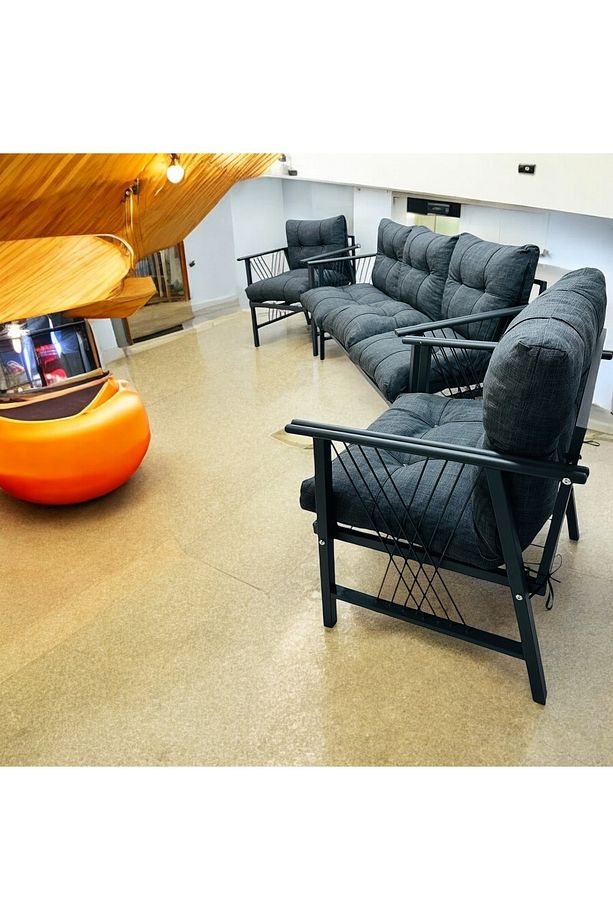 Lüx Bahçe Balkon Mobilyası , Koltuk Takımı , Cafe 3-1-1 - 6