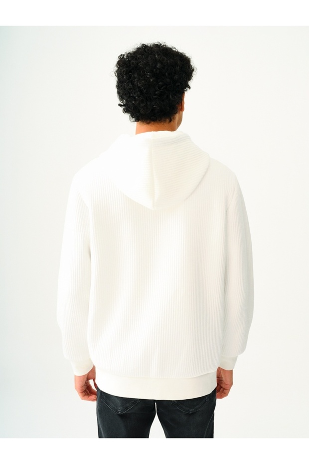 Erkek Sweat Lf2037308 Whıte - 4
