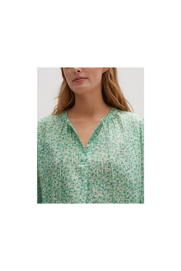 Longbluse für Damen in grün - 3