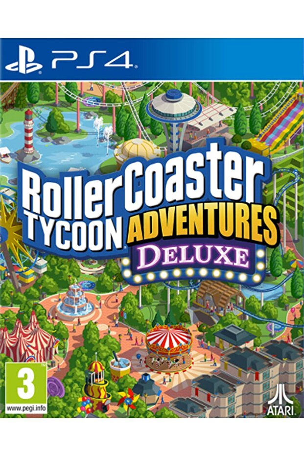 لعبة رولر كوستر تايكون أدفينتشرز ديلوكس لجهاز بلاي ستيشن 4 - 1
