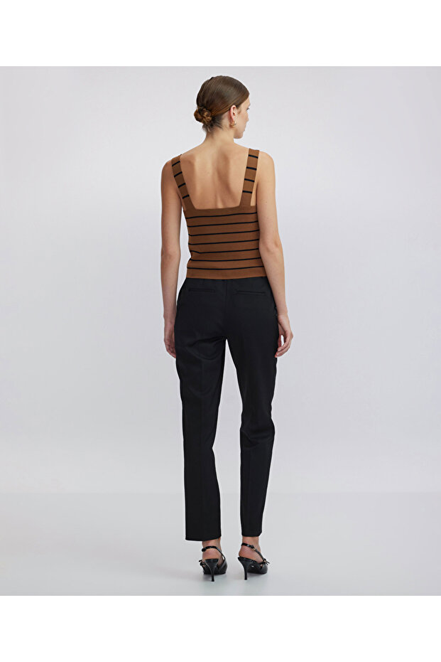 Çizgi desen triko - 6