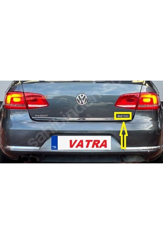 Passat Variant 2.0 TDI BlueMotion Highline 2.0 TDI Krom Bagaj Yazısı+ - 1