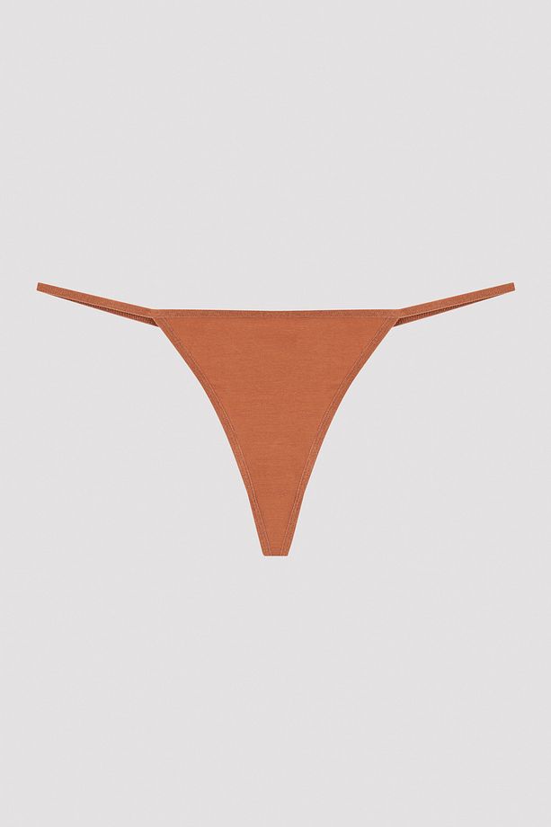 Çok Renkli 3'lü String Külot - 4
