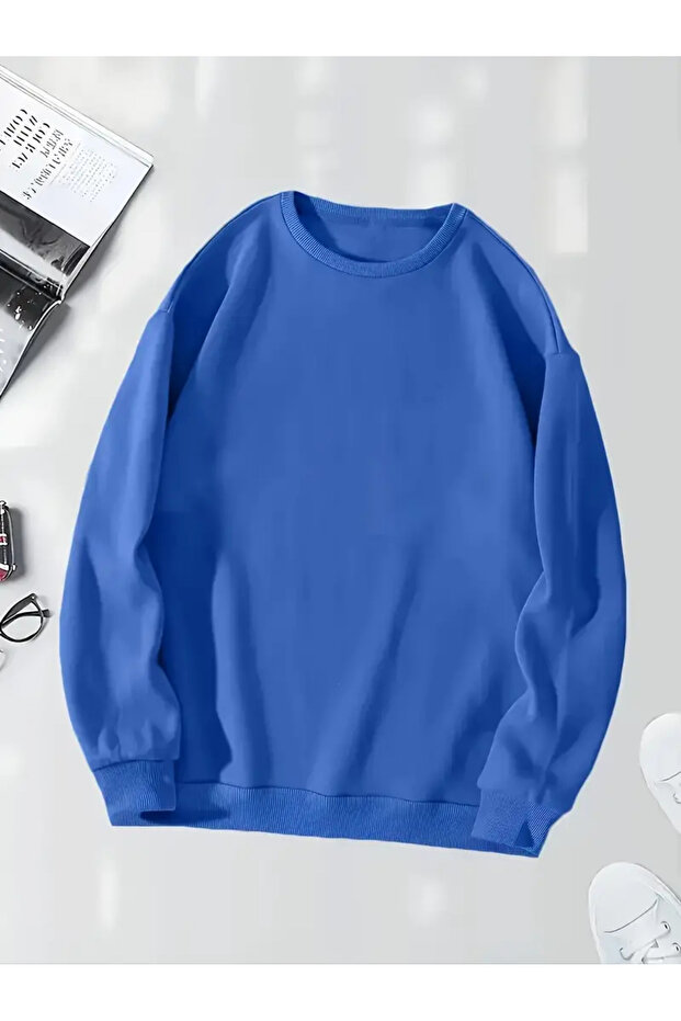 Unisex Oversize Crew Neck Sweatshirt