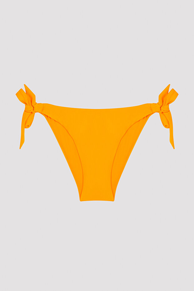 Açık Turuncu Basic Brazilian Bikini Altı - 4
