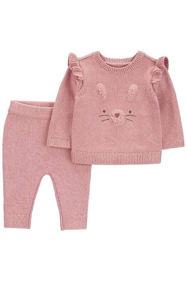 Kız Bebek Alt Üst Set 2'li Paket - 1