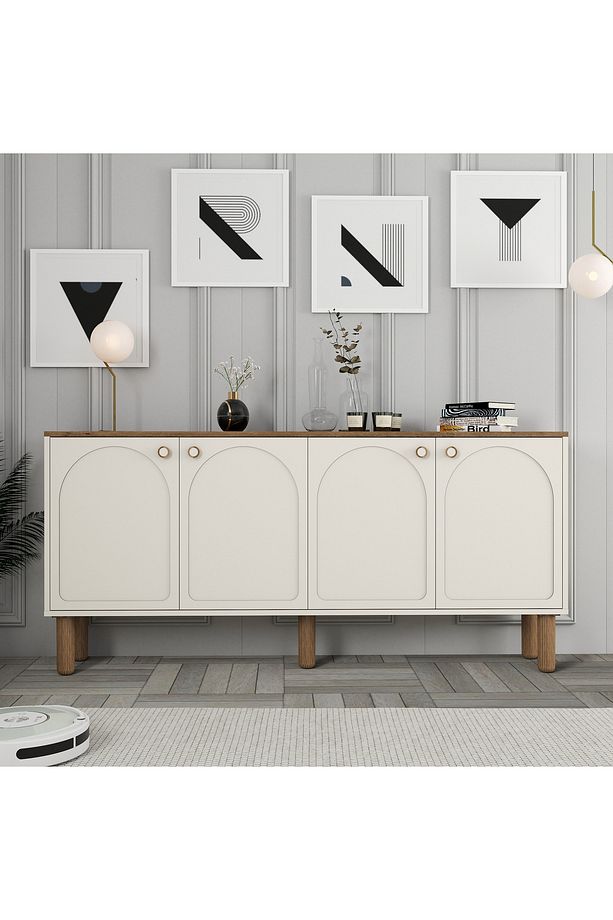 Bohem 3lü Salon Takımı - Krem - 2