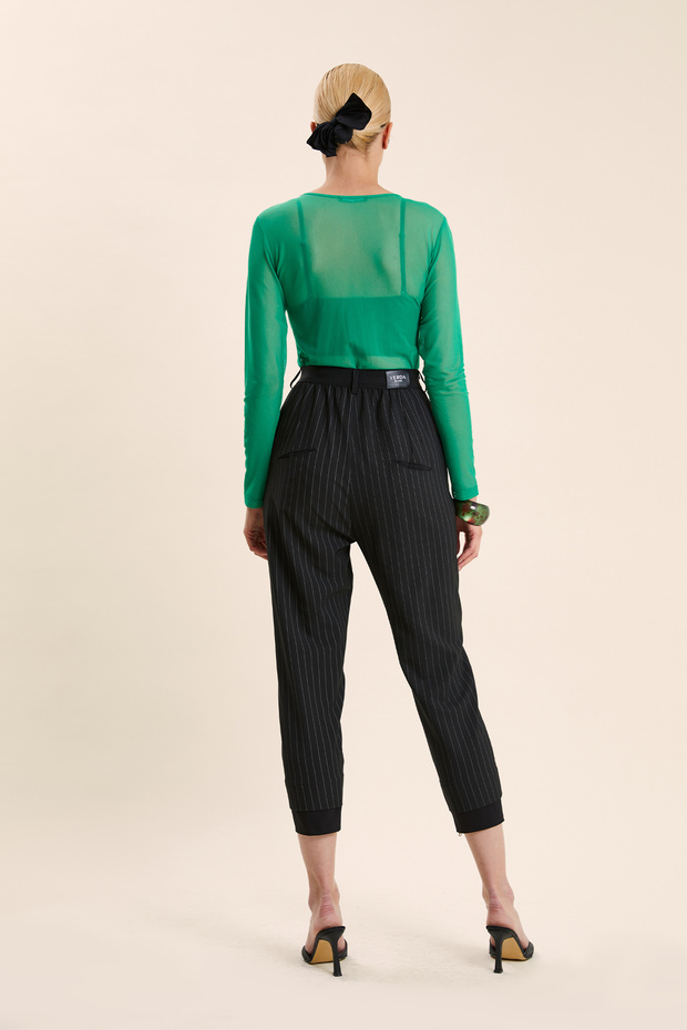 Çizgili Pantolon - 3