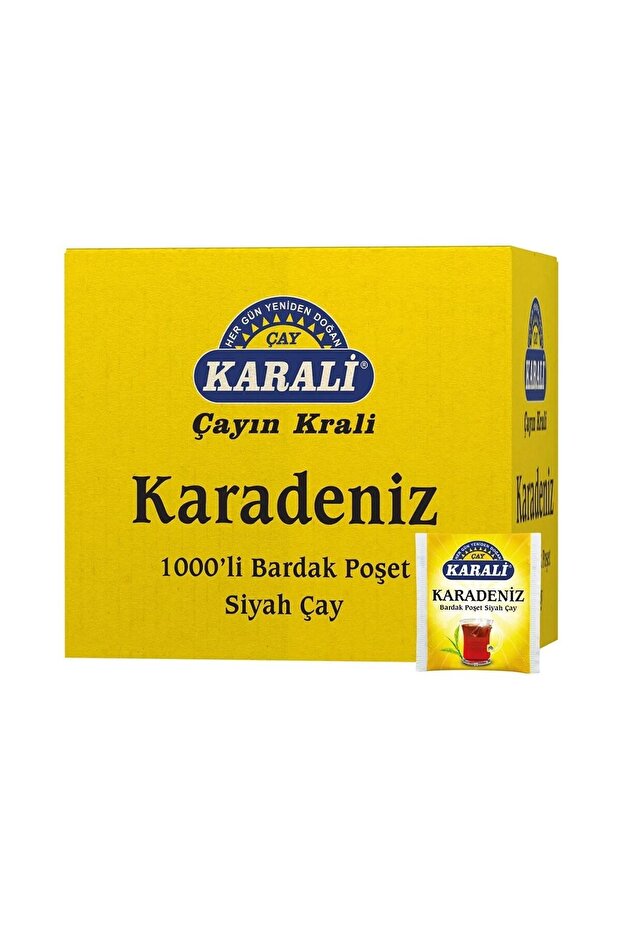 كيس شاي البحر الأسود 1000 × 1.5 جرام
