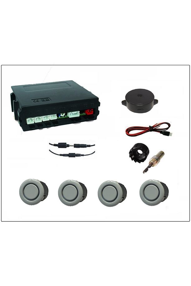 ® Park Sensörü Ses Ikazlı Tip 19 Mm Beyaz Sensör - 1