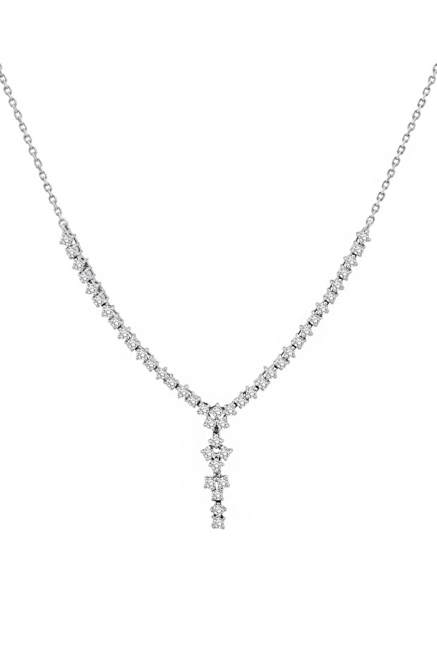 Pırlanta Gerdanlık Kolye - 1