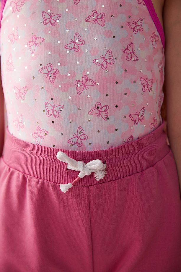 Kız Çocuk Pembe Mira Şort - 4