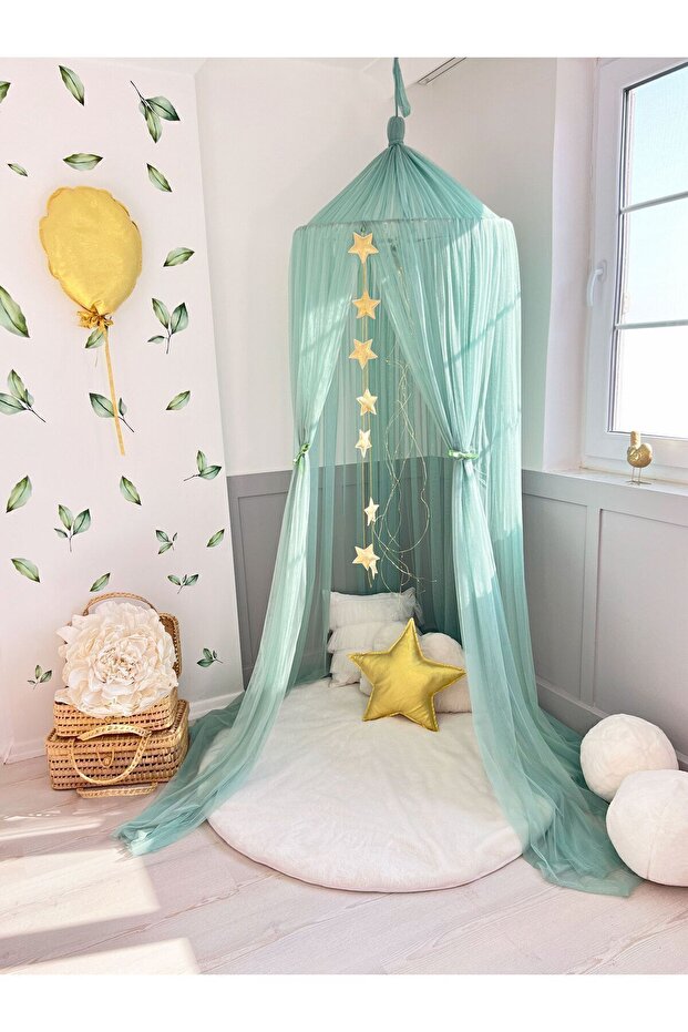 Tül Cibinlik Basic Sage Green - 4