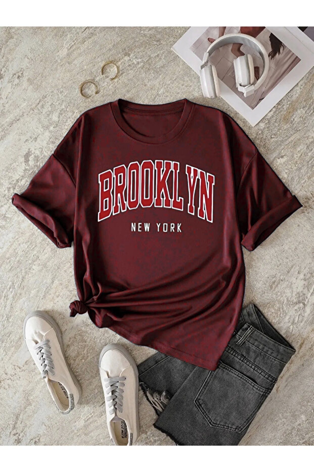 Μπλουζάκι Brooklyn Print Oversize - 1
