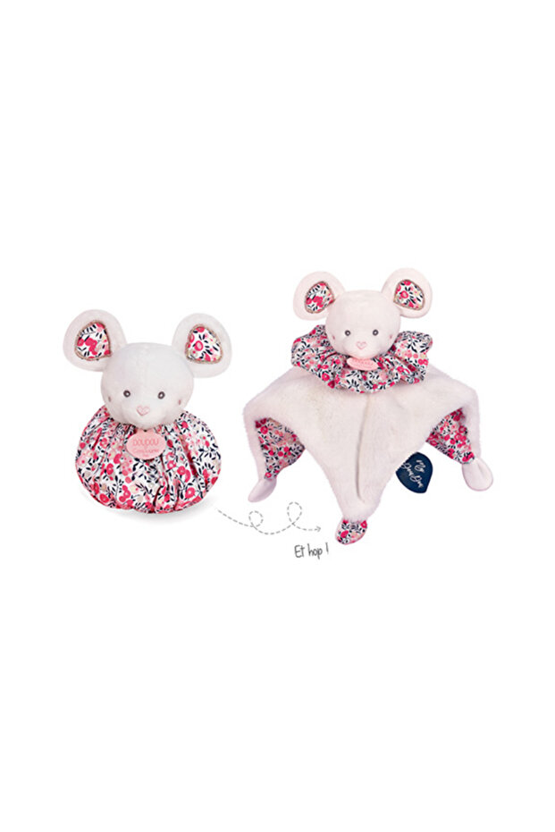 Floral White Soft Mouse - 1