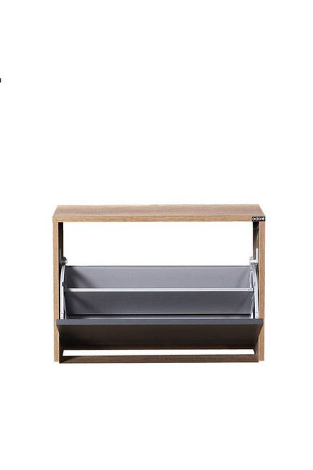 New Step Oturaklı Ayakkabılık - Tori-Antrasit - 8