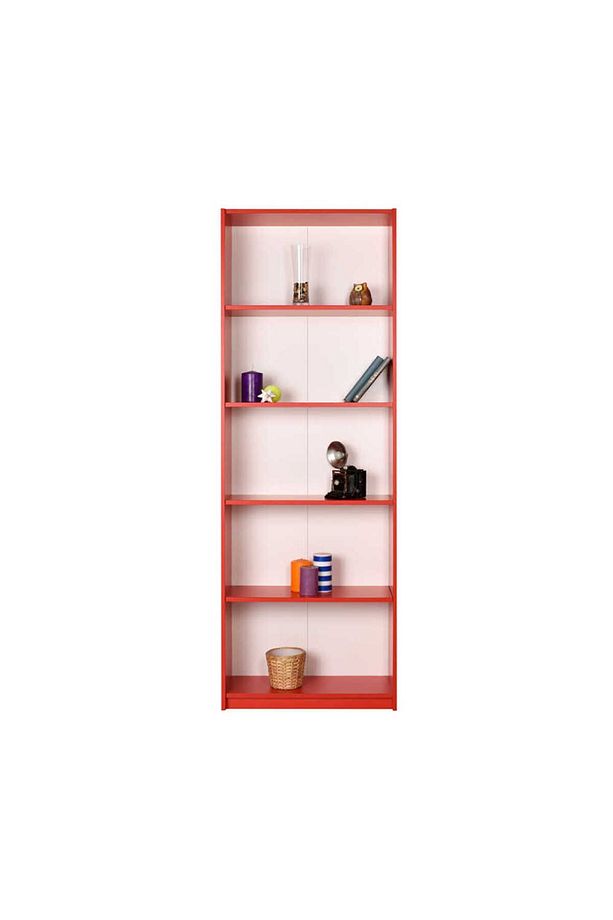 Adore Max 5 Raflı Kitaplık Ktp-150-kk-1 Kırmızı - 6