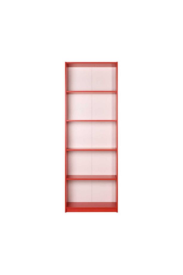 Adore Max 5 Raflı Kitaplık Ktp-150-kk-1 Kırmızı - 5