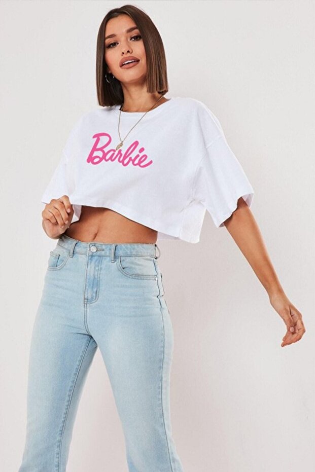 b4rb1e Crop Tshirt - 1