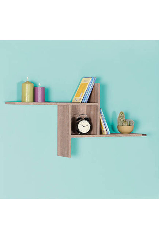 Plus Dekoratif Duvar Rafı - Latte - 3