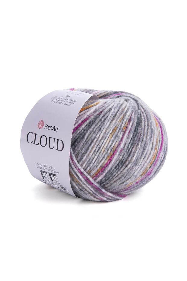 Cloud - Embroidered Hand Knitting Yarn Embroidered-9201