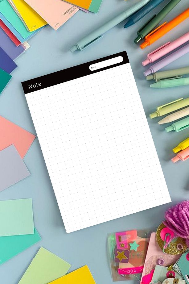 A5 Notepad Bloknot Defter 50 Yaprak - 4