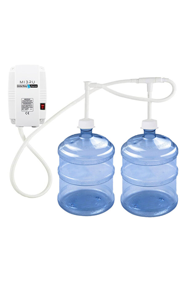 Coffee water bottle dispenser dual