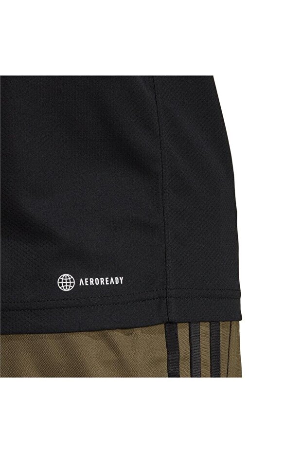 Essentials Erkek Siyah Polo Tişört (IB8103) - 7