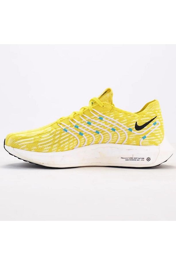 Zoom Pegasus Turbo Next Nature Unisex Running Shoes Yellow Sarı Yürüyüş Koşu Ayakkabısı - 2