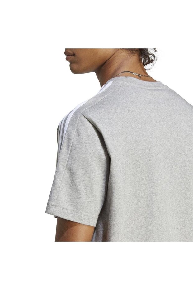 Essentials Single Jersey 3-stripes Tişört - 8