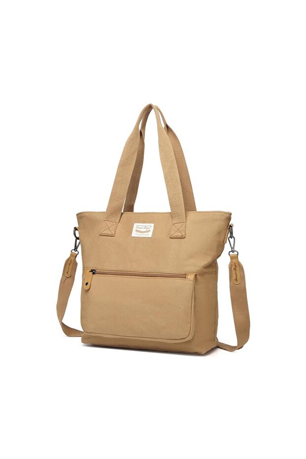 Exclusive Canvas Fabric Women's Shoulder Bag 1308