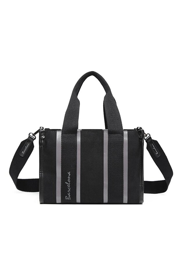 Barcelona Exclusive Canvas Fabric Women's Shoulder Bag 1310