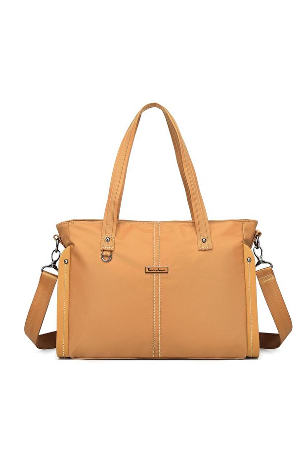Satin Fabric Women's Shoulder Bag Barcelona 2138