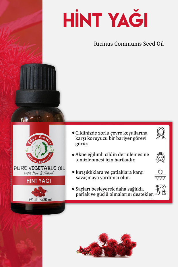 Hint Yağı Soğuk Sıkım 30 ml - 2
