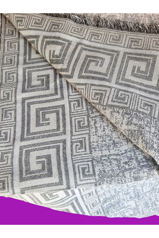 Pamuklu 2 Adet Koltuk Örtüsü, , Bursa Dokuma, 220x180 Çok Amaçlı Örtü, Pike, Divan Örtüsü - 2