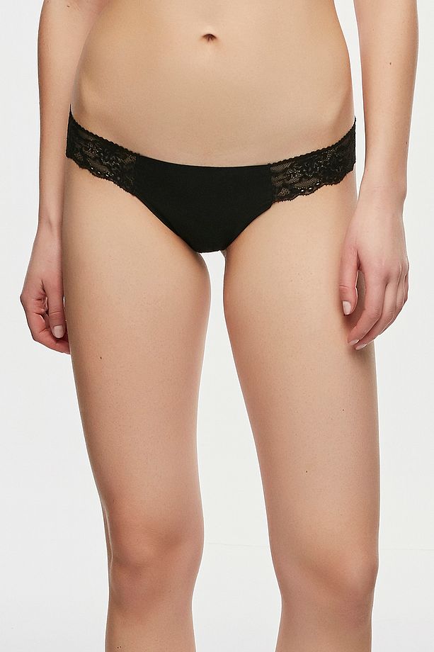 Smooth Lace Brazilian Külot - 2