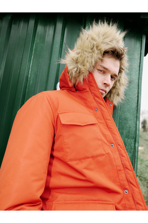 ÇIKARILABİLİR KAPÜŞONLU MONT - 7