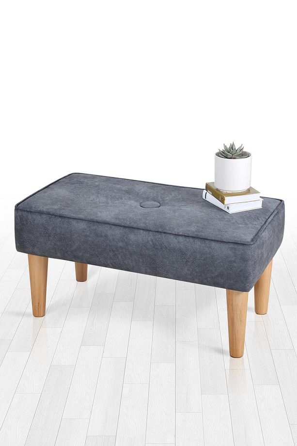 Gri Square Puf Gri Ty9056 - 1