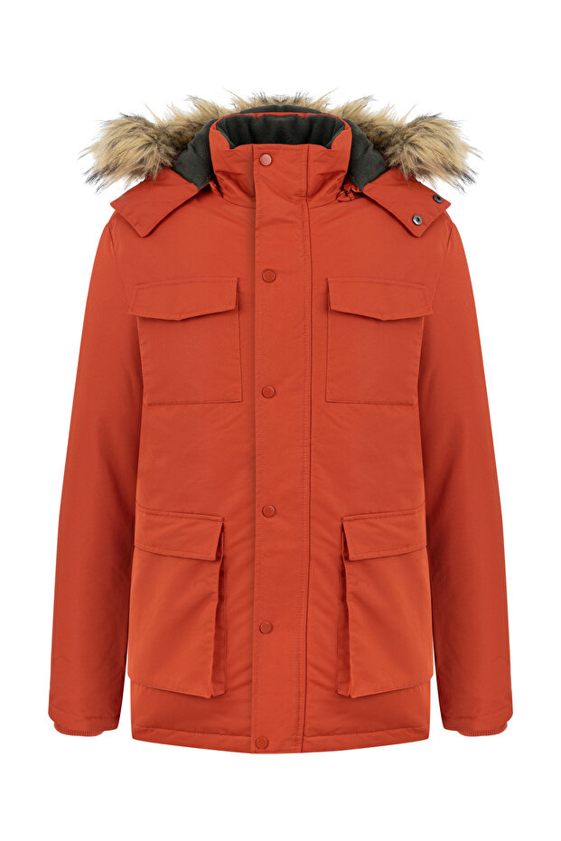 ÇIKARILABİLİR KAPÜŞONLU MONT - 8