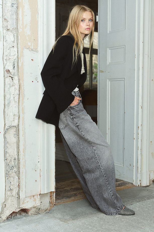 Barrel Regular Jeans - 1