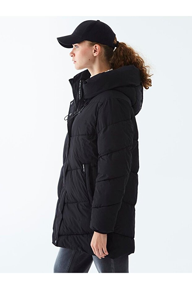 Şişme Siyah Ceket - 5