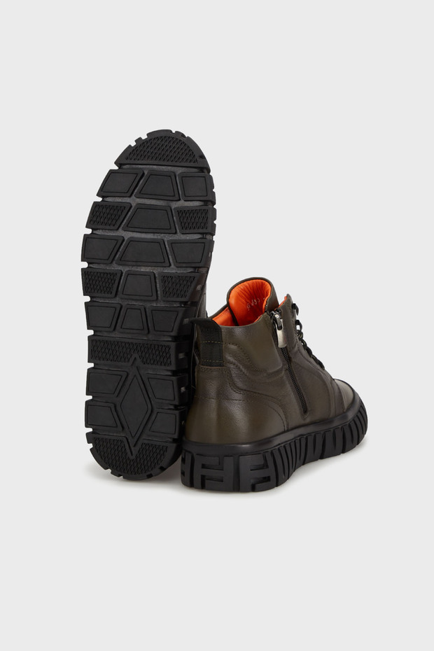 Hakiki Deri Kalın Tabanlı Bot Erkek BOT 15220258H2 - 4