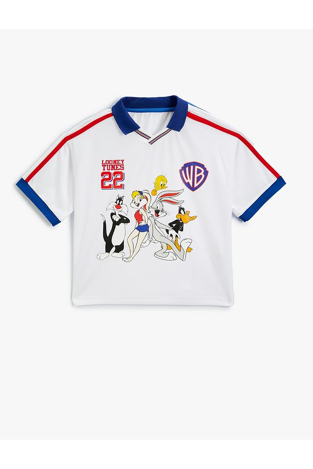 Tweety Şort Beli Lastikli Biye Detaylı - 4
