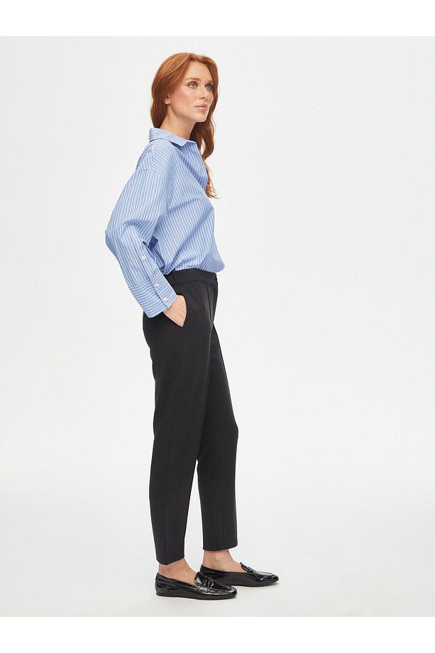 Relax Petek Doku Slım Fit Örme Pantolon 69761 - 5