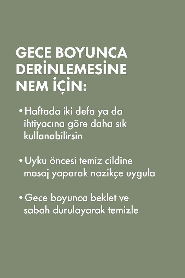 Drink Up Avokado ve İsviçre Buzulu Suyu İçerikli Yoğun Gece Maskesi 30ml - 3