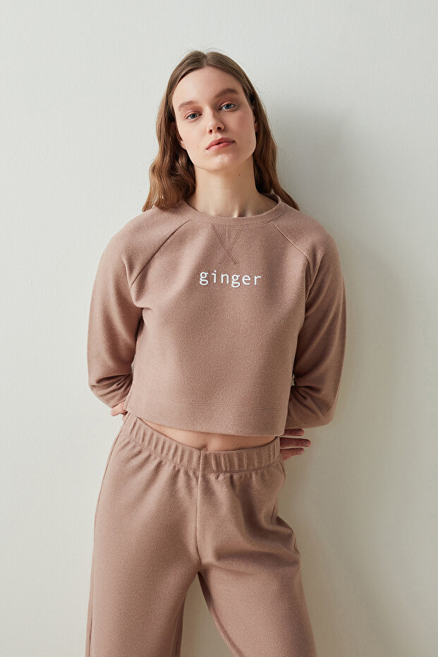 Bej Ginger Sweatshirt - 2